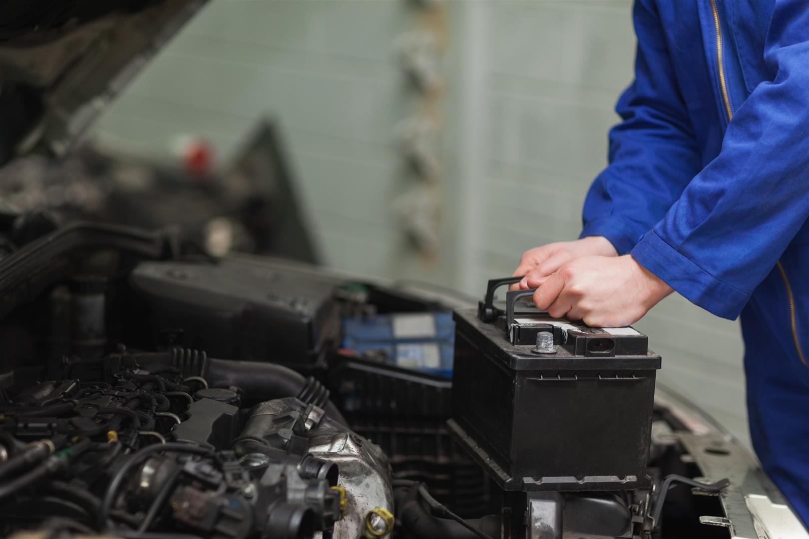 CAR BATTERY INSPECTION